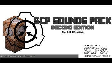 SCP Sounds Pack Second Edition RELEASED [Minecraft BE(PE) Add-on]