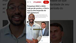 Lula x Bolsonaro em 2022 e Lula x Flávio em 2026: o que mudou nas pesquisas