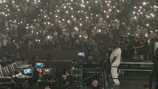 Lebron Dancing At Kendricks Big Steppers Tour In Vancouver - Family Ties Live