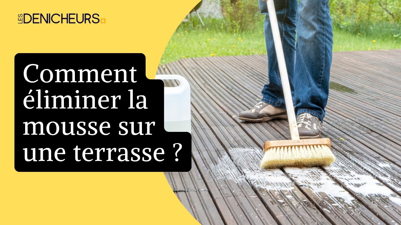 💡 Les solutions pour éliminer la mousse sur une terrasse ✓ 