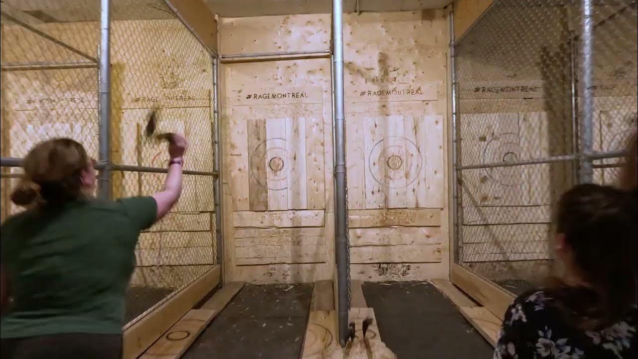 RAGE AXE THROWING MONTREAL 2023 YouTube