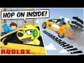 Building the CRAZIEST TAXI EVER! Roblox TAXI SIMULATOR 2 Funny Moments