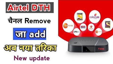 airtel dish tv channel remove kaise kare | airtel thanks app se channel remove ksise kare