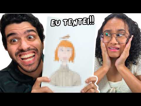 Tentando Ensinar Meu Namorado A Desenhar!