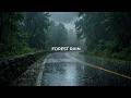 Deep Sleep In Just 3 Minutes With Rain And Thunder | Soothing Rain Sounds With No Interruption