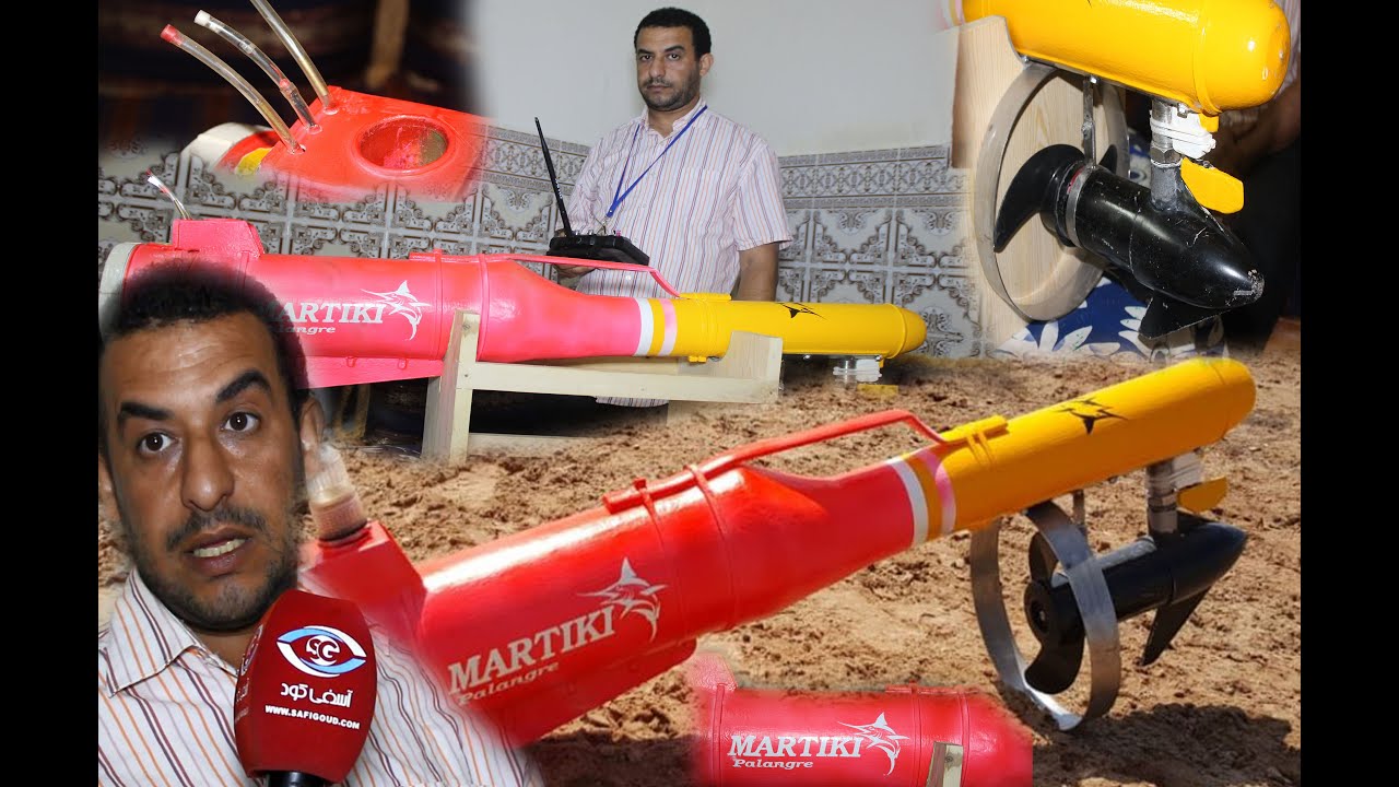 مثير...ولد آسفي اخترع آلة لإنقاذ الغرقى من وسط البحر والبيبان مسدودة قدامو