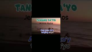 Tanging Sa'yo #lyricsguide #lyrics #singalong #karaoke #jeromeabalos #music