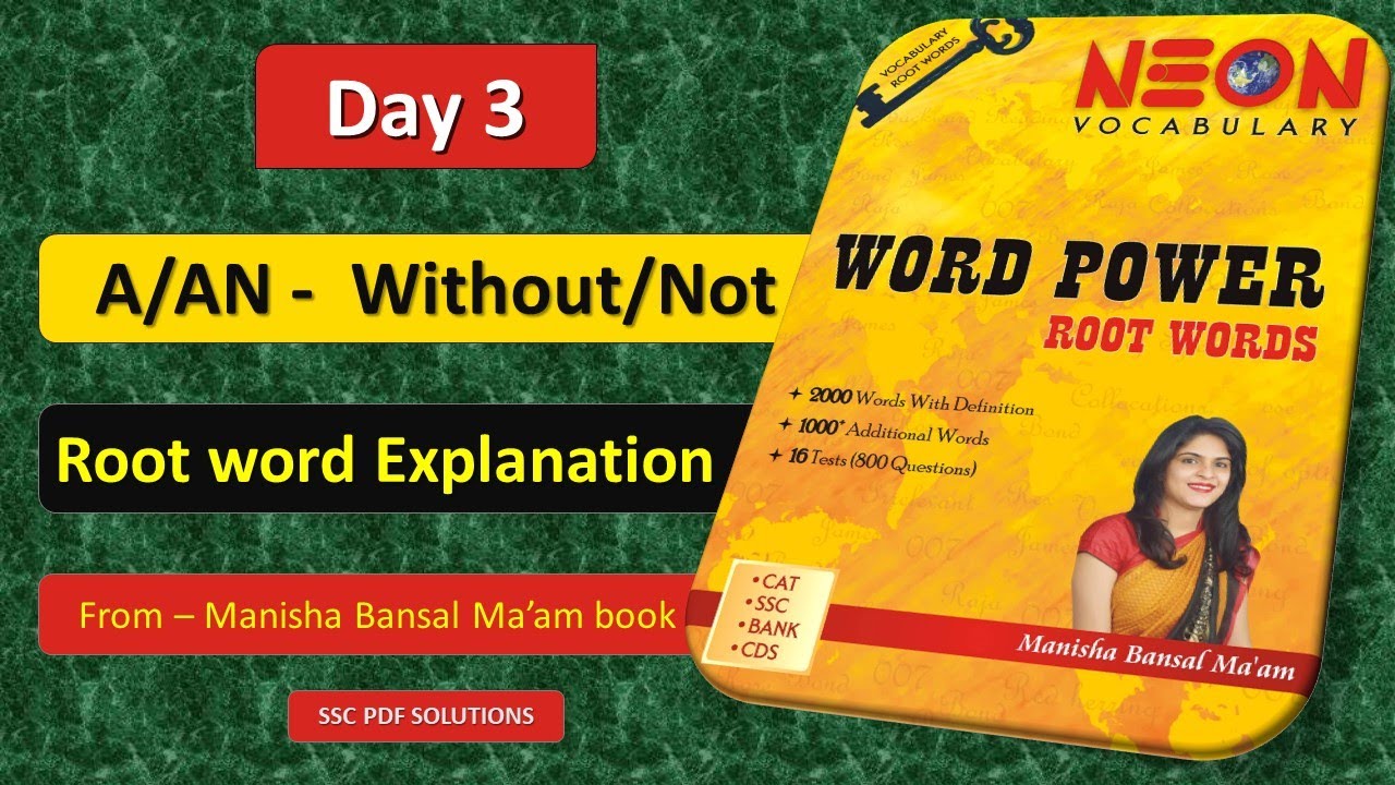 A AN Explanation Word Power Root Words Manisha Bansal Ma am Book s a-an-explanation-word-power-root-words-manisha-bansal-ma-am-book-s