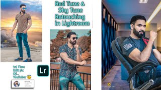 Red & Sky Tone Effect Simple Retouching | Lightroom || Guddu Dada Edits ||