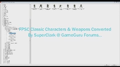 FPSC Classic WW2 British Army Officers Pack - Converted to GameGuru Part (01)