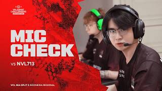 Back on track with 2-0 in VCL SEA Split 2 Indonesia Qualifier | BOOM MIC CHECK vs NVL713