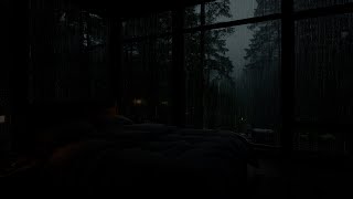 Beat Insomnia to Sleep Better with Soothing Rain and Thunder Sounds at Night  ASMR White Noise