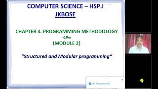 Structured and Modular Programming