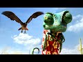 Rango vs el halcn  rango  clip en espaol