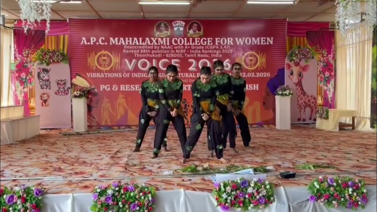 VOCCE won the Overall Championship of VOICE-2026 organized by APC Mahalaxmi college on 12.02.2026
