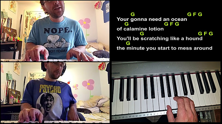 Poison Ivy Piano version - Piano performance video thumbnail