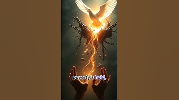 Break the Spirit of poverty  and lark with Psalm 23