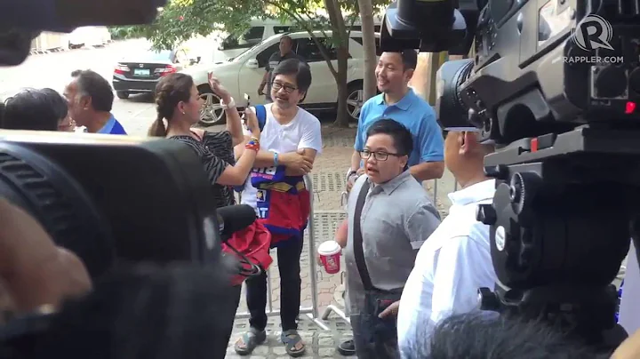 Aiza Seguerra and wife Liza Diño here. Seguerra is supporting Duterte