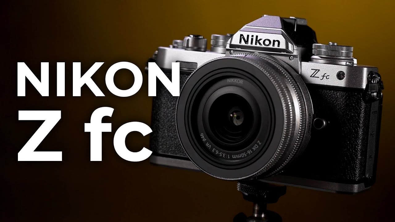 Nikon Z fc: A Retro-Style Mirrorless Digital Camera!