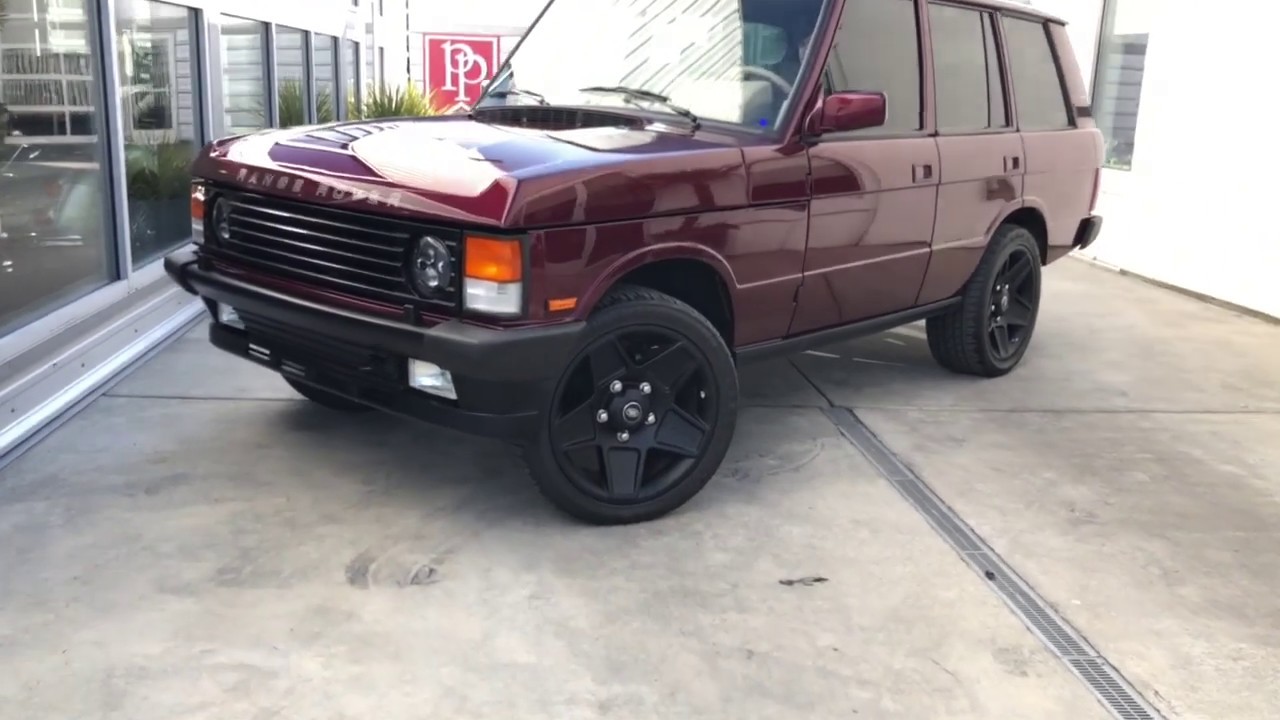 1988 Land Rover Range Rover Custom - YouTube