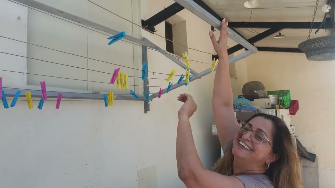 לא תופס מקום .מתקן כביסה