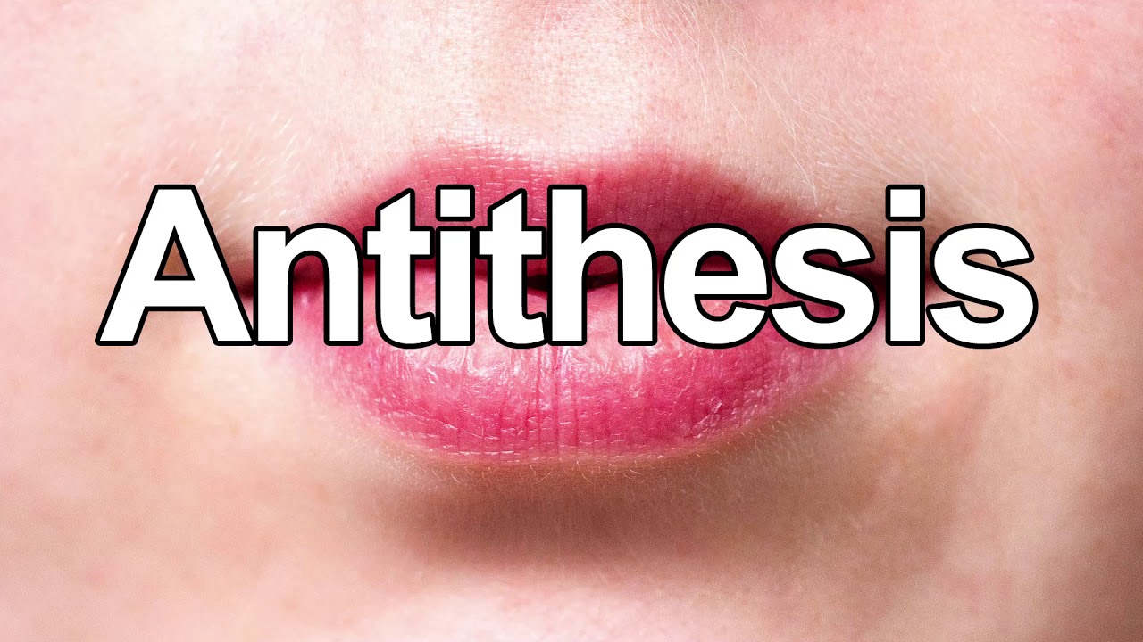 do you pronounce antithesis