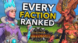 Every Race RANKED from WORST to BEST in Total War Warhammer 3