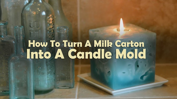 Making A Candle With A Silicone Rubber Mold 