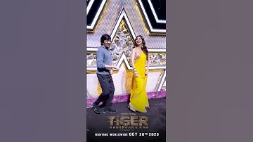 Ravi Teja shakes a leg with the evergreen beauty Shilpa Shetty | Ek Dum Ek Dum | #TigerNageswaraRao