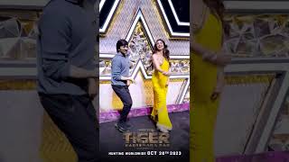 Ravi Teja shakes a leg with the evergreen beauty Shilpa Shetty | Ek Dum Ek Dum | #TigerNageswaraRao