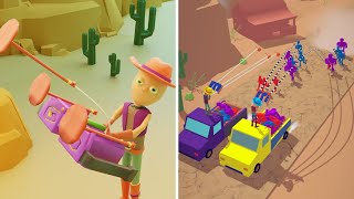 Crowd Hunt 🤼🎯🚚 All Levels Gameplay iOS - Hunt for People | New Games screenshot 5