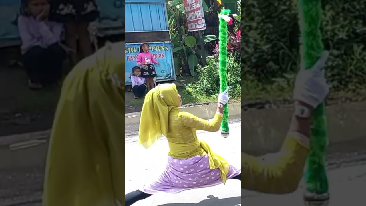 atraksi super ibu ibu mayoret 