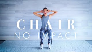 Chair Workout for Seniors \& Beginners \/\/ 15 minutes No Equipment Fun Exercises