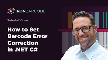 How To Set Error Correction in C# | IronQR