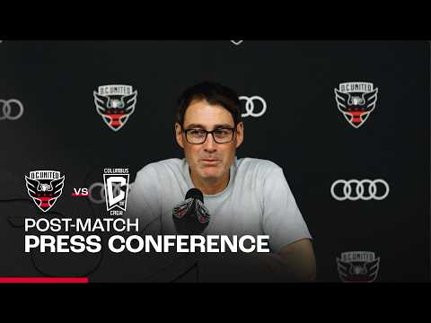 René Weiler Post-Match Press Conference | D.C. United vs Columbus Crew | MLS 2026