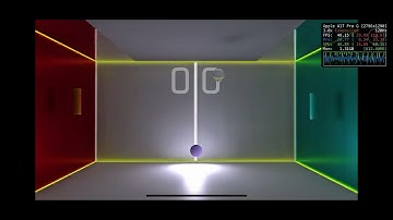 Neural Rendering test scene running Ray Tracing on iPhone 15 Pro Max (Unity Sentis)