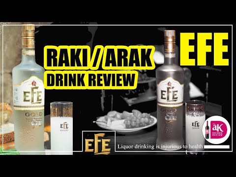 EFE Gold Premium RAKI | ARRACK Drink Review Tamil | National Drink of Turkey | Magic Drink