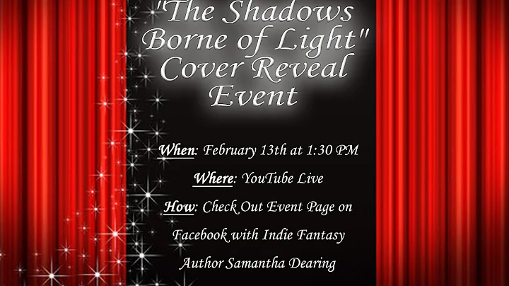 "The Shadows Borne of Light" Cover Reveal Event