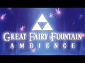 Zelda  great fairy fountain  study music  ambience 10 hours  relaxing nintendo music 