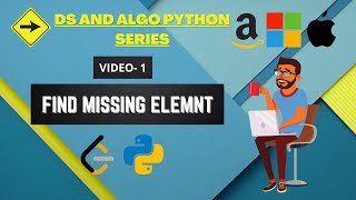 1. Missing Number in array/ LeetCode Python Solution/ DSA using Python (HINDI)