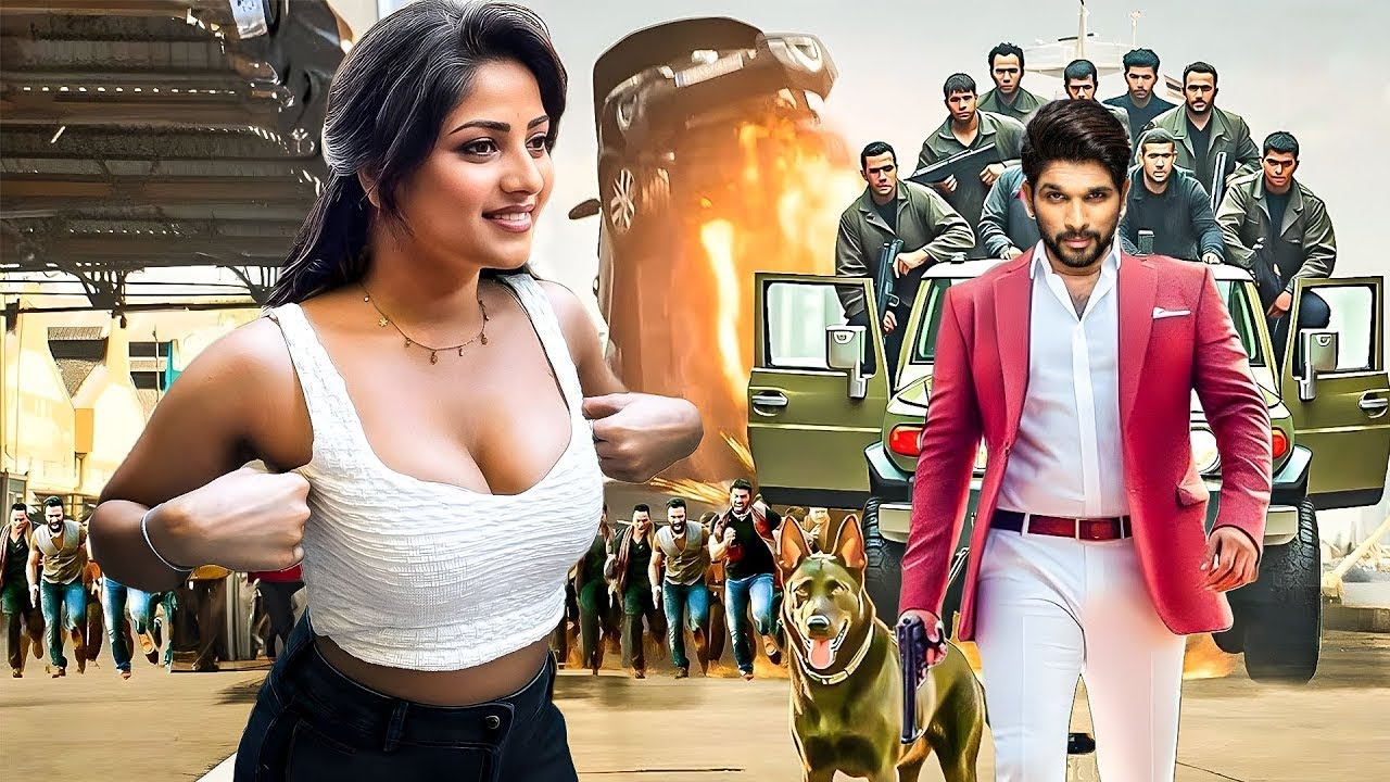 Allu Arjun | New (2025) Released South Indian Movie Dubbed In Hindi | Action Movie | New South Movie