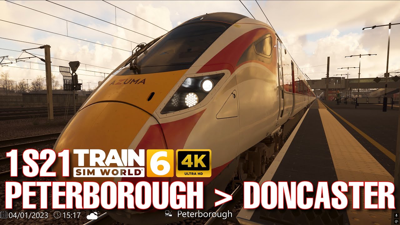 LNER Class 801 Azuma | 1S21 Peterborough to Doncaster