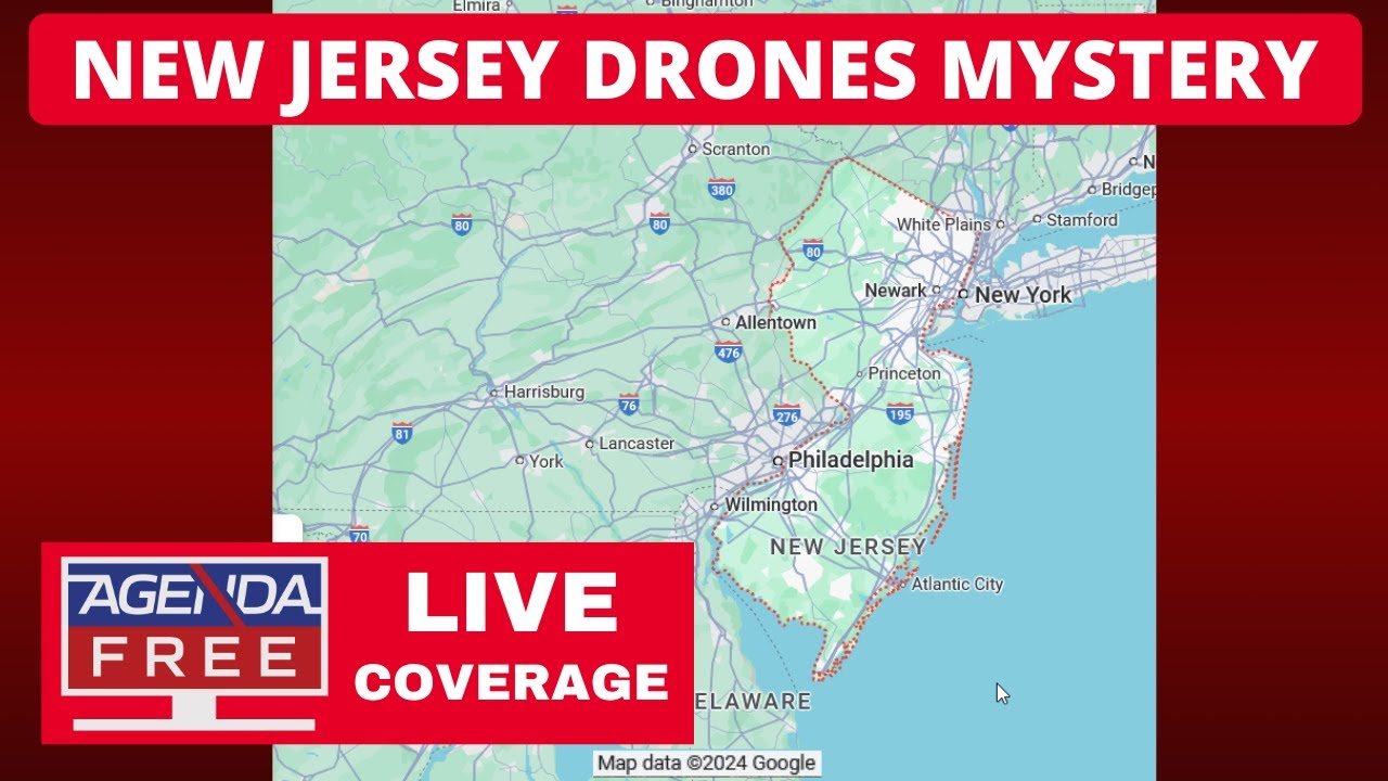 New Jersey Drones Mystery Continues - LIVE Breaking News Coverage - YouTube