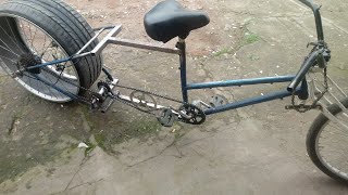 Bici con rueda de auto (armado completo)