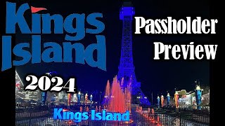 Kings Island 2024 OPENING DAY VLOG  What’s New?