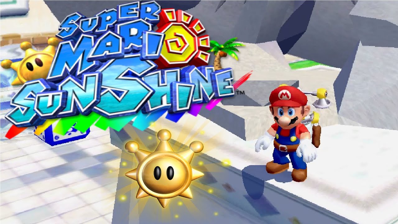 Super Mario Sunshine 3D All Stars - Walkthrough Gameplay All Secret ...