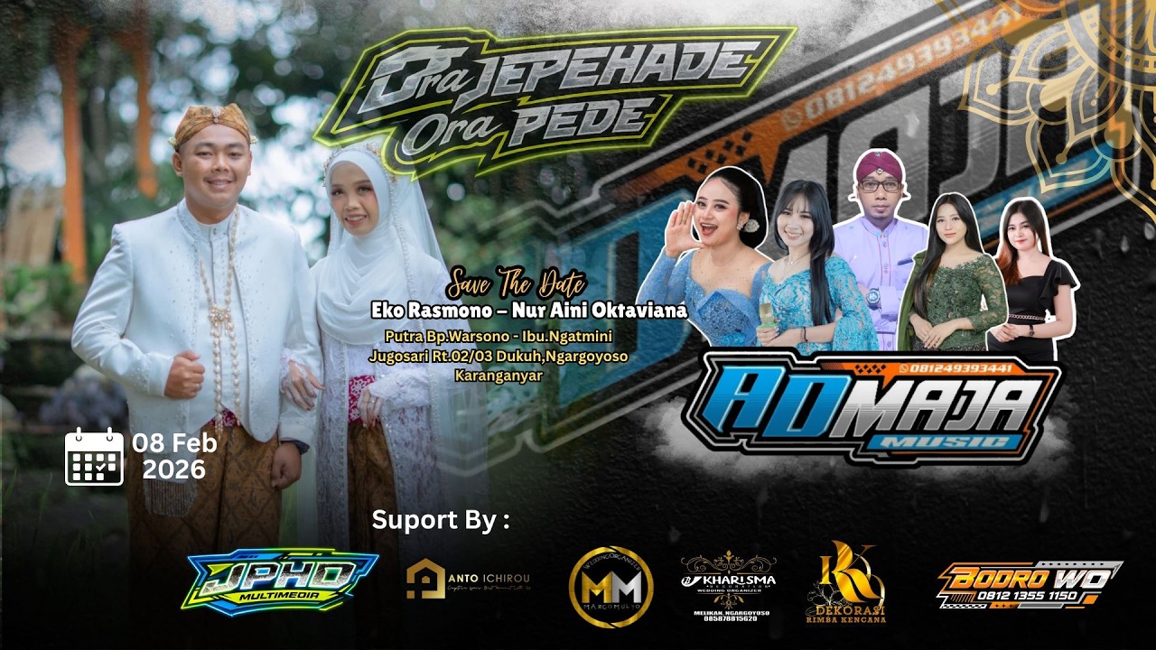 LIVE !!! 🔴 Admaja Music - Pernikahan 