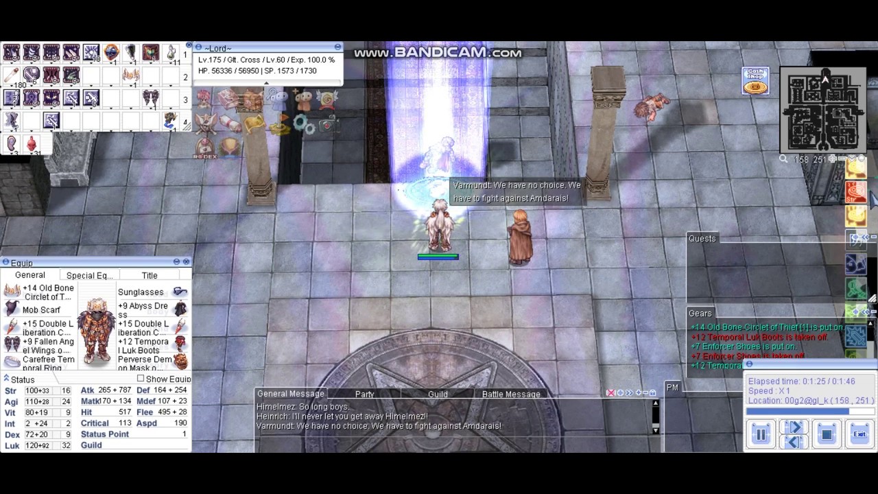 OGH Amdarais | Ragnarok Online iRO Chaos | Guillotine Cross Hybrid-Katar Crit GX