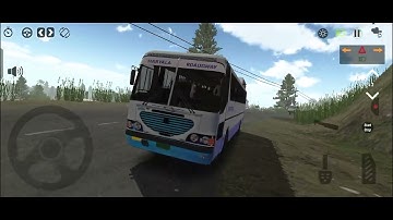 PRAKASH VEGA Bus on MOST DANGEROUS ROAD CONVOY