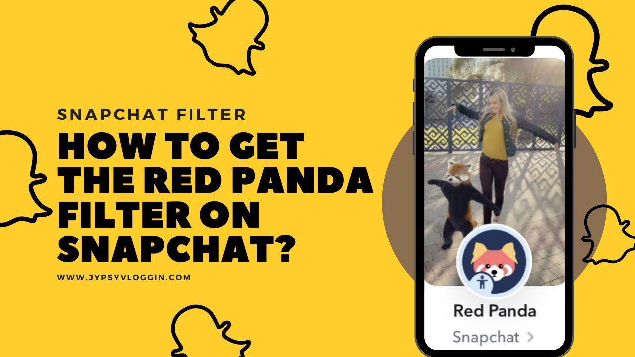 How To Get The Red Panda Filter On Snapchat